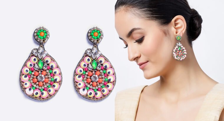 Buy Unique Design Drop Earrings Online From Rishita’s