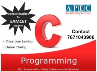 c language training in Hyderabad