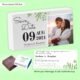 Save the Date personalised wrapped chocolates invite