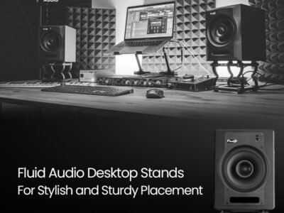 Fluid Audio Desktop Stands For Sturdy Placement