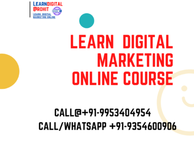 Learn online Digital Marketing & be a professional