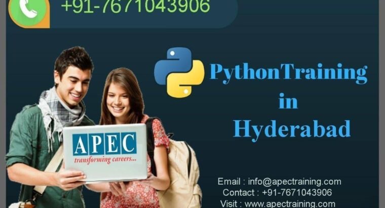python training in Hyderabad ameerpet