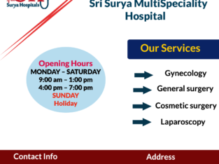 Sri Surya Hospitals – The Best Multispecialty Hospital in Tanuku, AP.