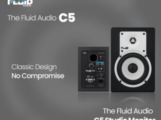 The Fluid Audio – C5 Studio Monitors