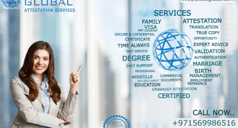 Prime Global Attestation Services UAE – Certificate & Document Attestation Services in UAE