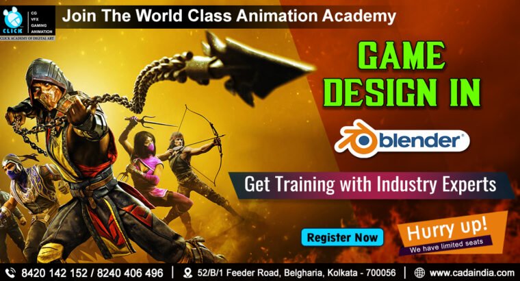 Gaming Course in kolkata – Click Academy of Digital Art