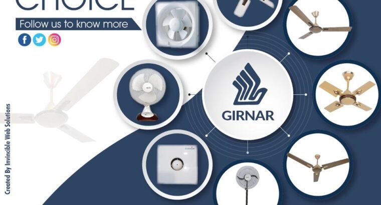 Best Ceiling fans manufacturers in Delhi | Girnar Fans