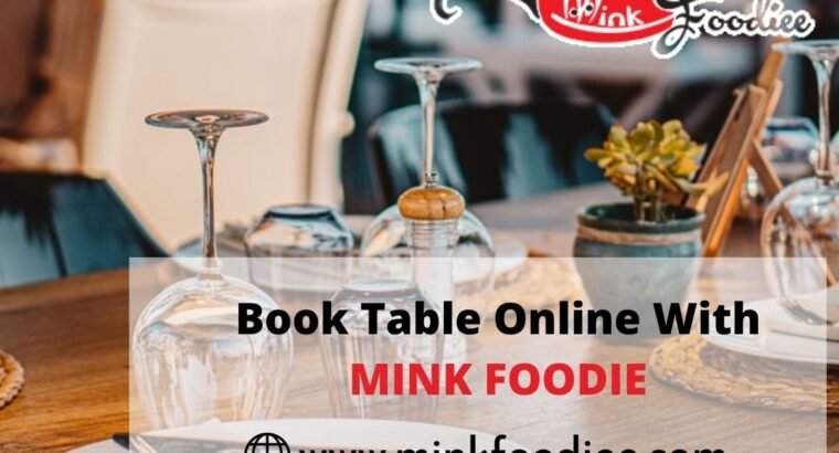 Book Your Table Easily At Home In A Restaurant