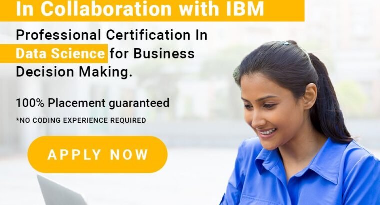 Data Science Course With Placement Guarantee