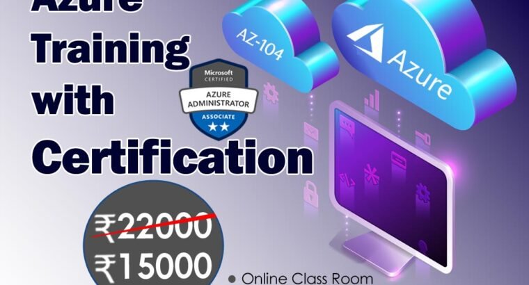 AZURE TRAINING WITH CERTIFICATION