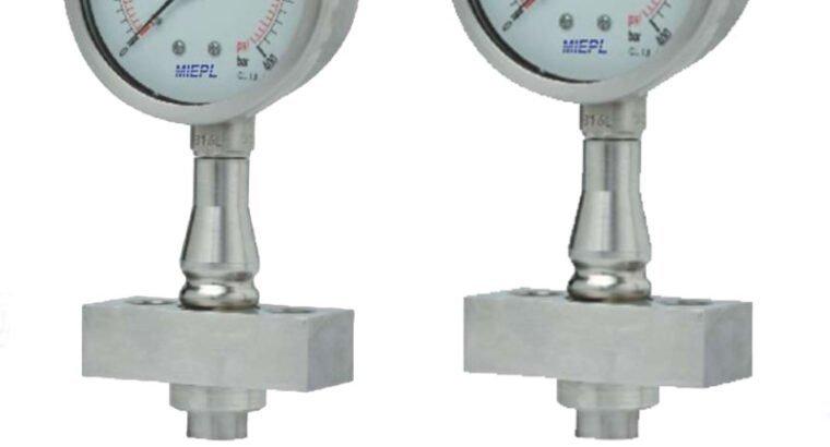 MP25 Homogenizer Pressure Gauges – Diaphragm Seal | MIEPL