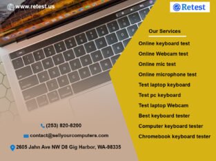 Online Webcam Test | Microphone Test | Online Keyboard Tester -Retest