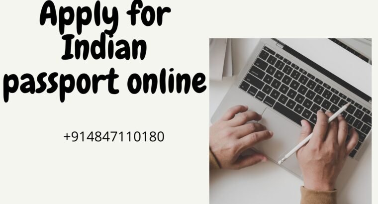 apply for indian passport online