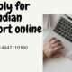 apply for indian passport online