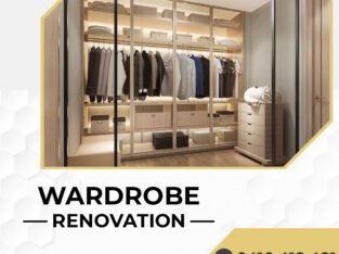 Modern Wardrobe Renovations Melbourne