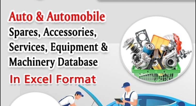 Auto Parts Manufacturer Database – 9311227217