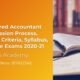 Chartered Accountant Admission Process, Eligibility Criteria, Syllabus, Entrance Exams 2020-21