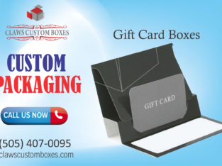 Grab the best packaging of gift card boxes