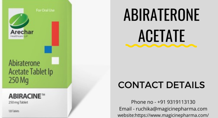 Buy Abiraterone acetate tablet at lowest price in India