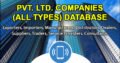 Private Limited Companies Database – 9311227217