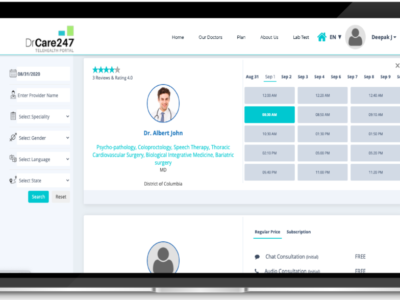 Cloud Based Telemedicine Software Platform | DrCare247