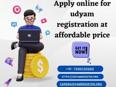 Apply online for udyam registration at affordable price